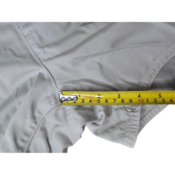 Calvin Klein Jeans women's 100% cotton size 10 khaki shorts mid rise 4.5" inseam - Picture 6 of 6